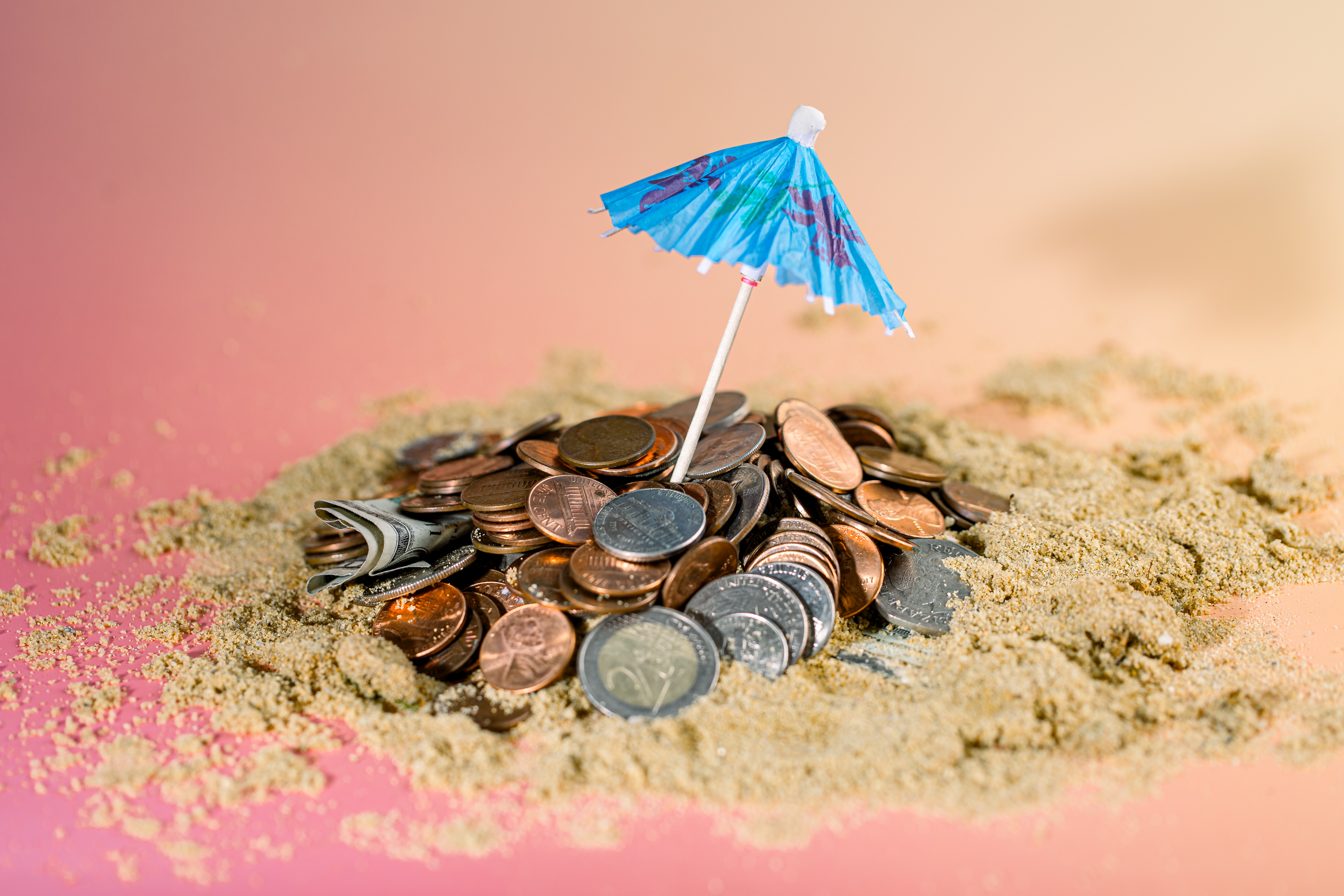 Using plastic money on vacation for travel rewards and ease